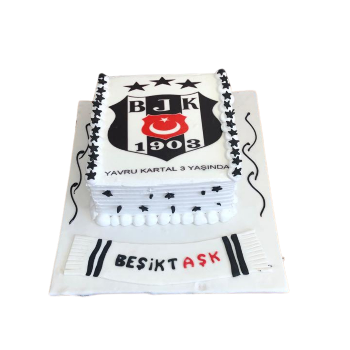Resim Baskılı Taraftar Pasta