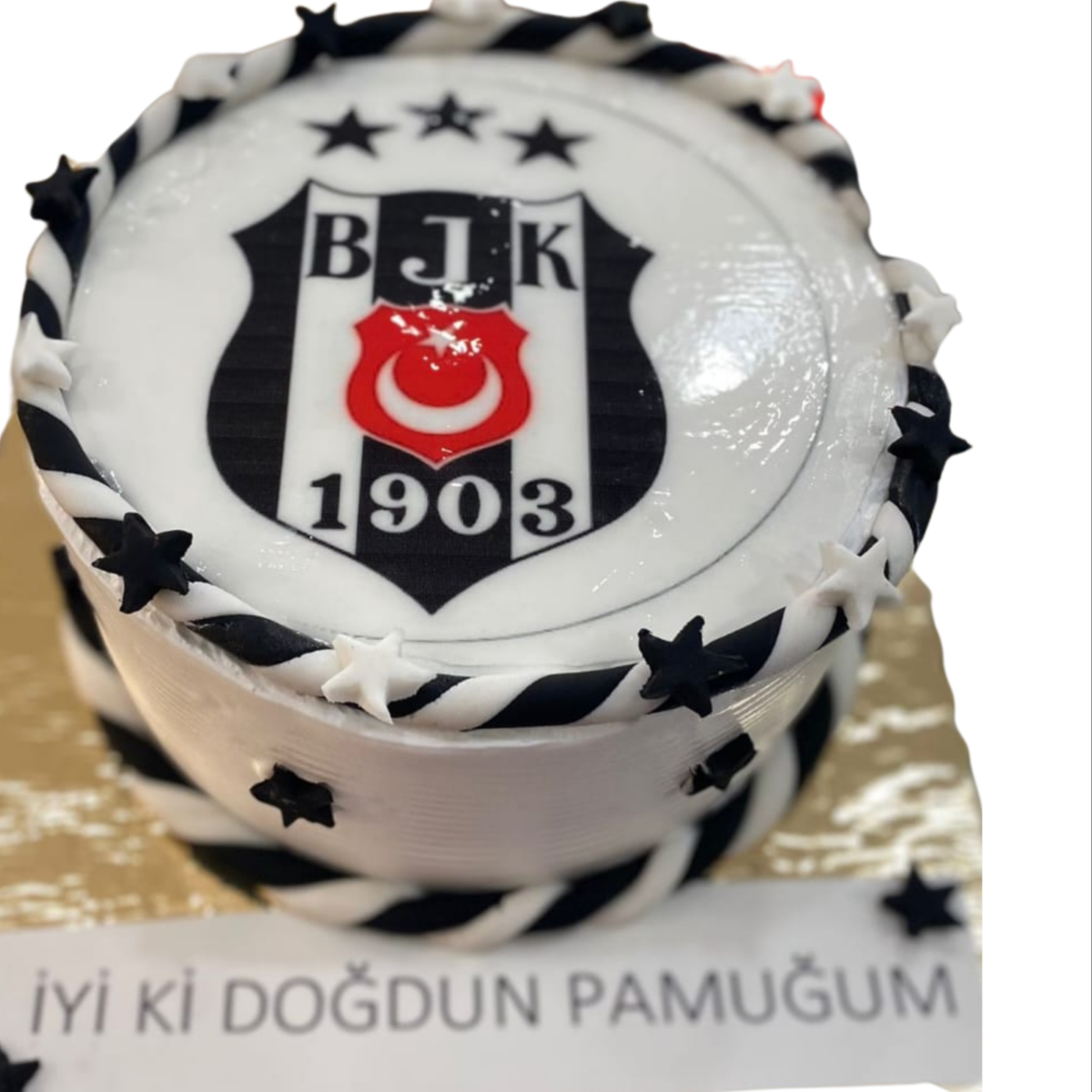 Taraftar Resim Baskılı Pasta